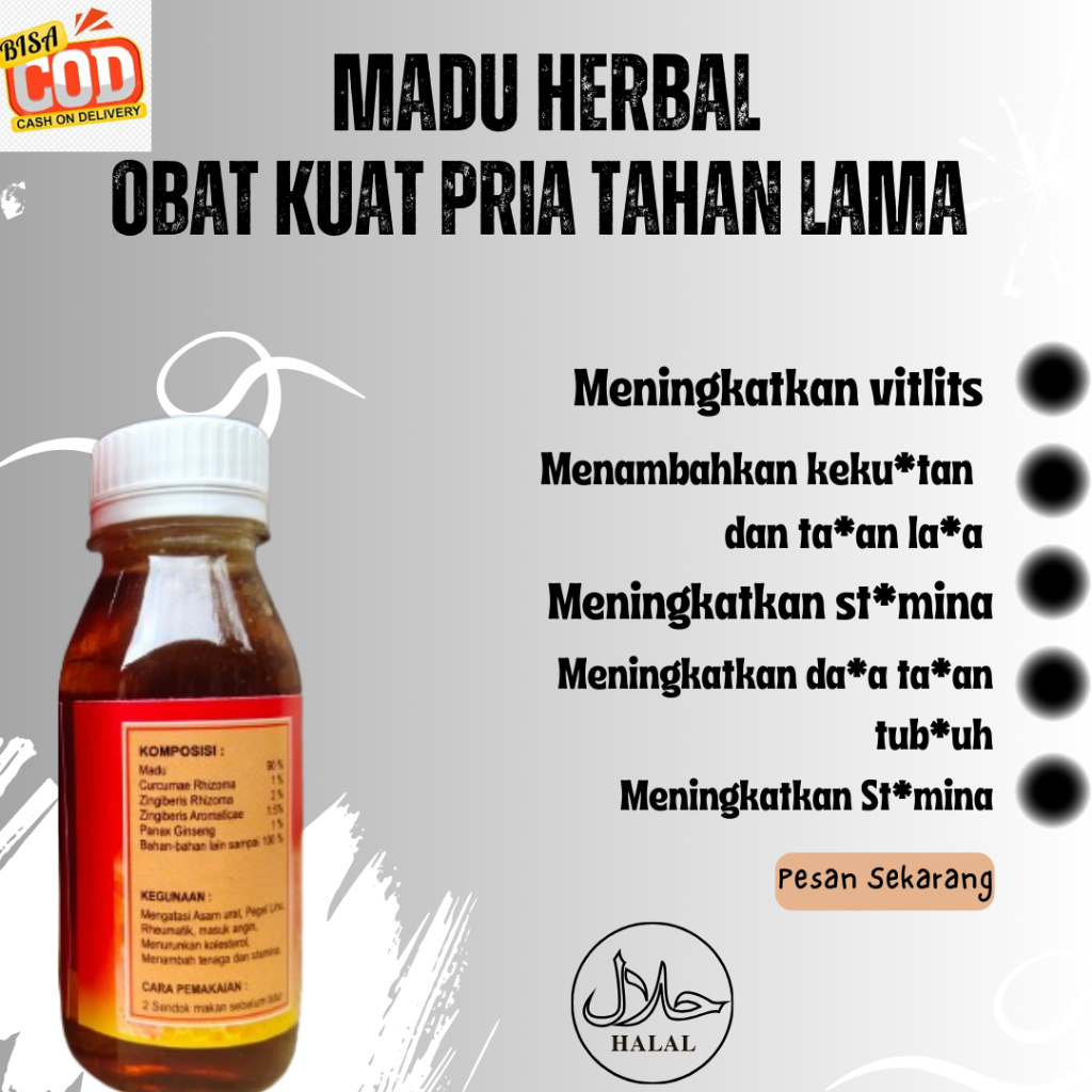 

Madu Herbal Asam Urat Madu Alami Madu Kuat Pria Tahan Lama