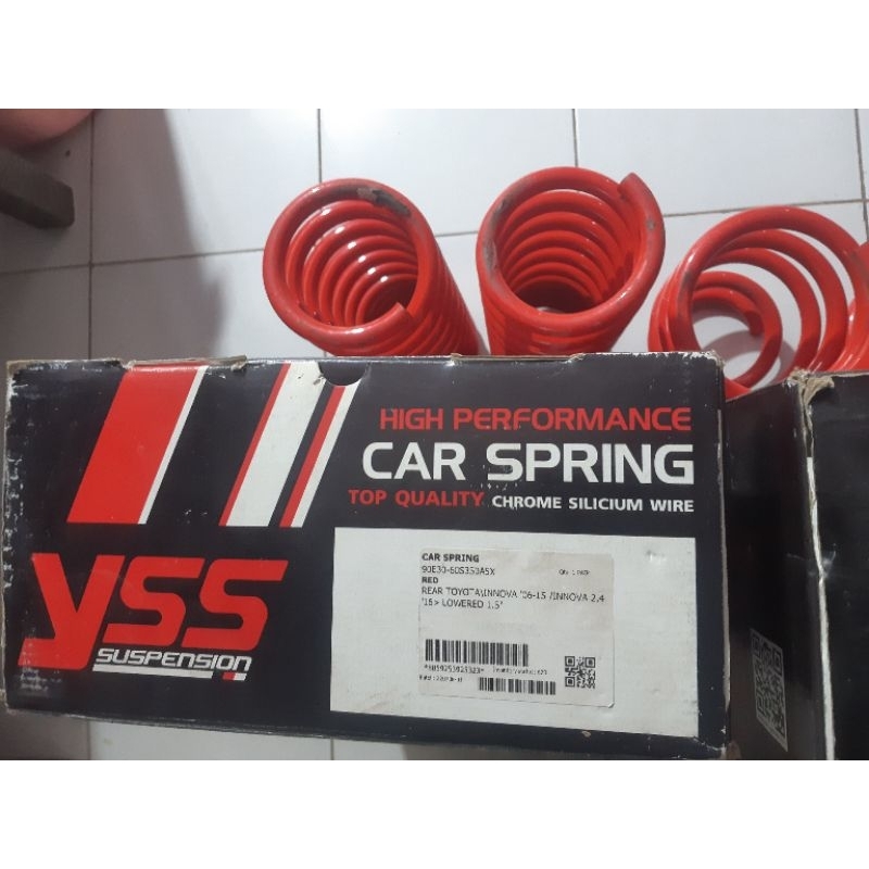 Lowering kit / Lowering spring yss, per ceper yss original innova diesel