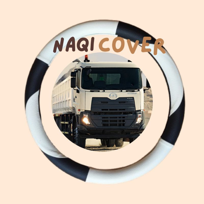 Sarung Stir,Cover Stir,Bungkus Stir Mobil Truk UD Quester Variasi Sabit