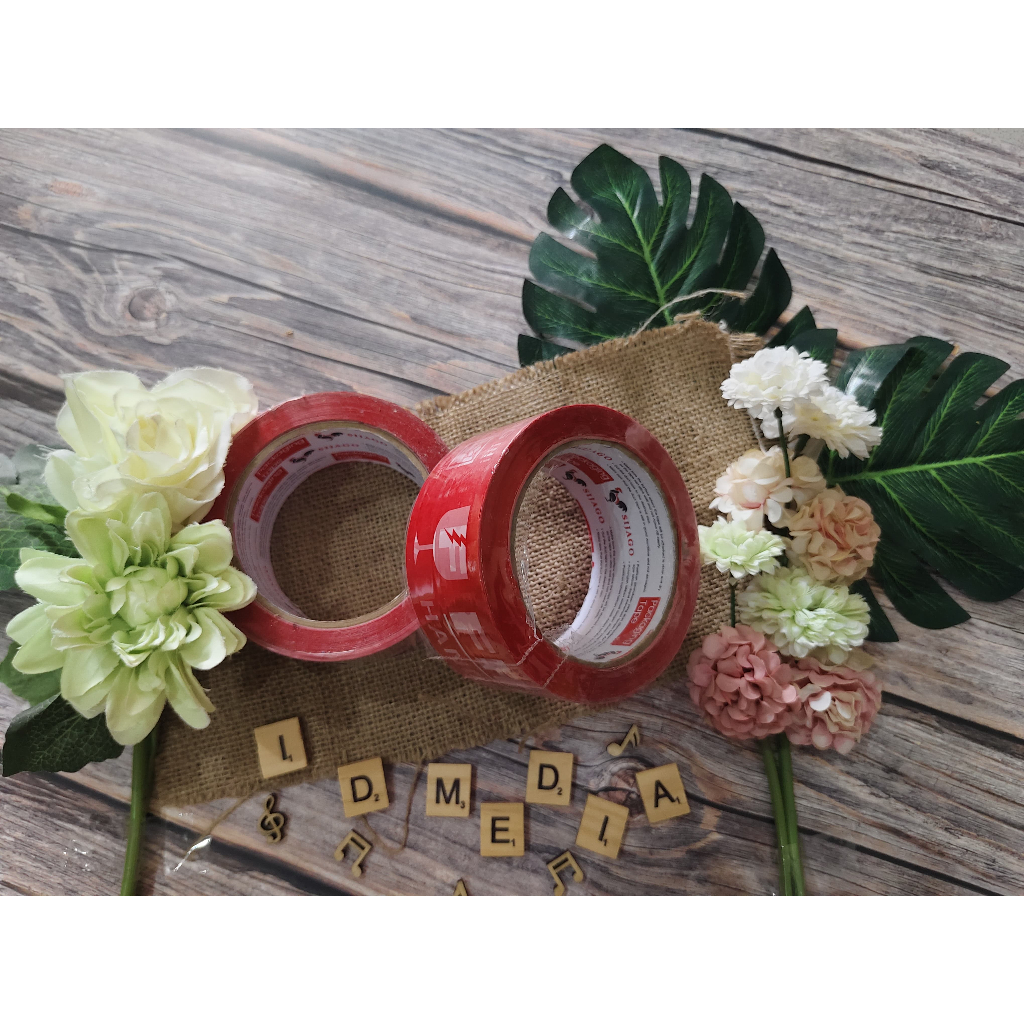 

Lakban FRAGILE Merk SIJAGO 48 mm / Solasi FRAGILE Termurah