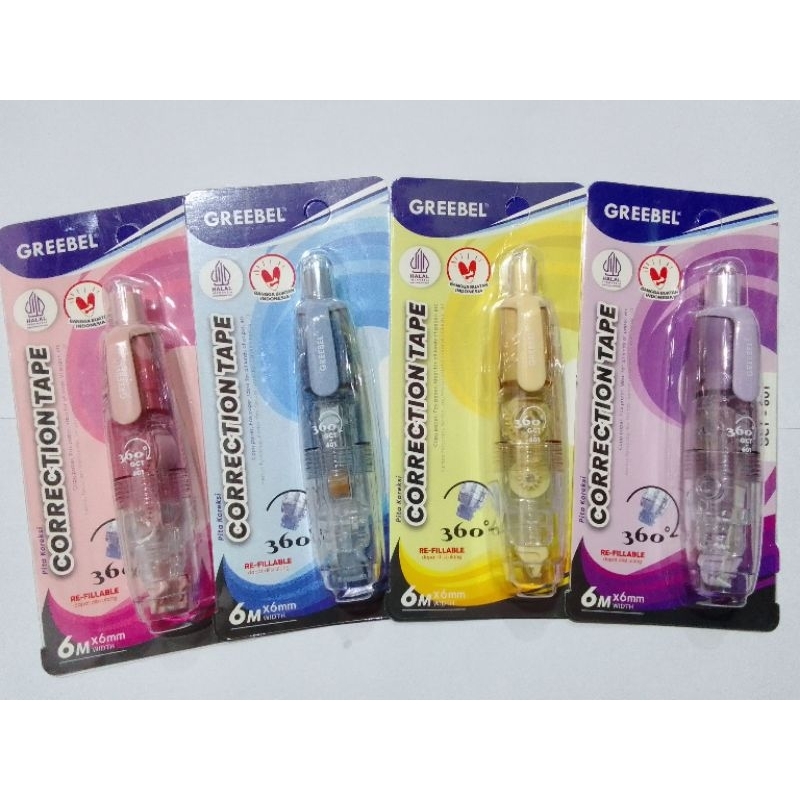 

(1 PCS) TIP X KERTAS GREEBEL GCT-601 (6mx6mm)