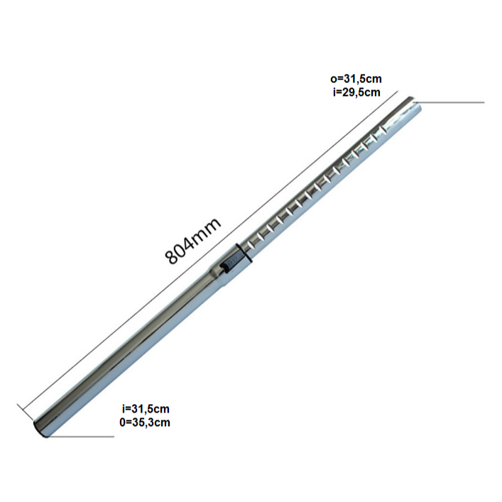 Telescopic Vacuum cleaner pipe Pipa teleskopik vacuum cleaner