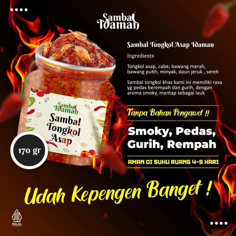 

SAMBAL TONGKOL ASAP IDAMAN