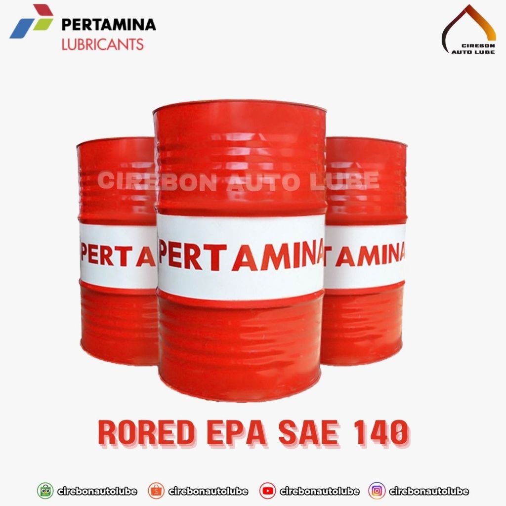 OLI PERTAMINA RORED EPA SAE 90 & EPA 140 DRUM 209LITER