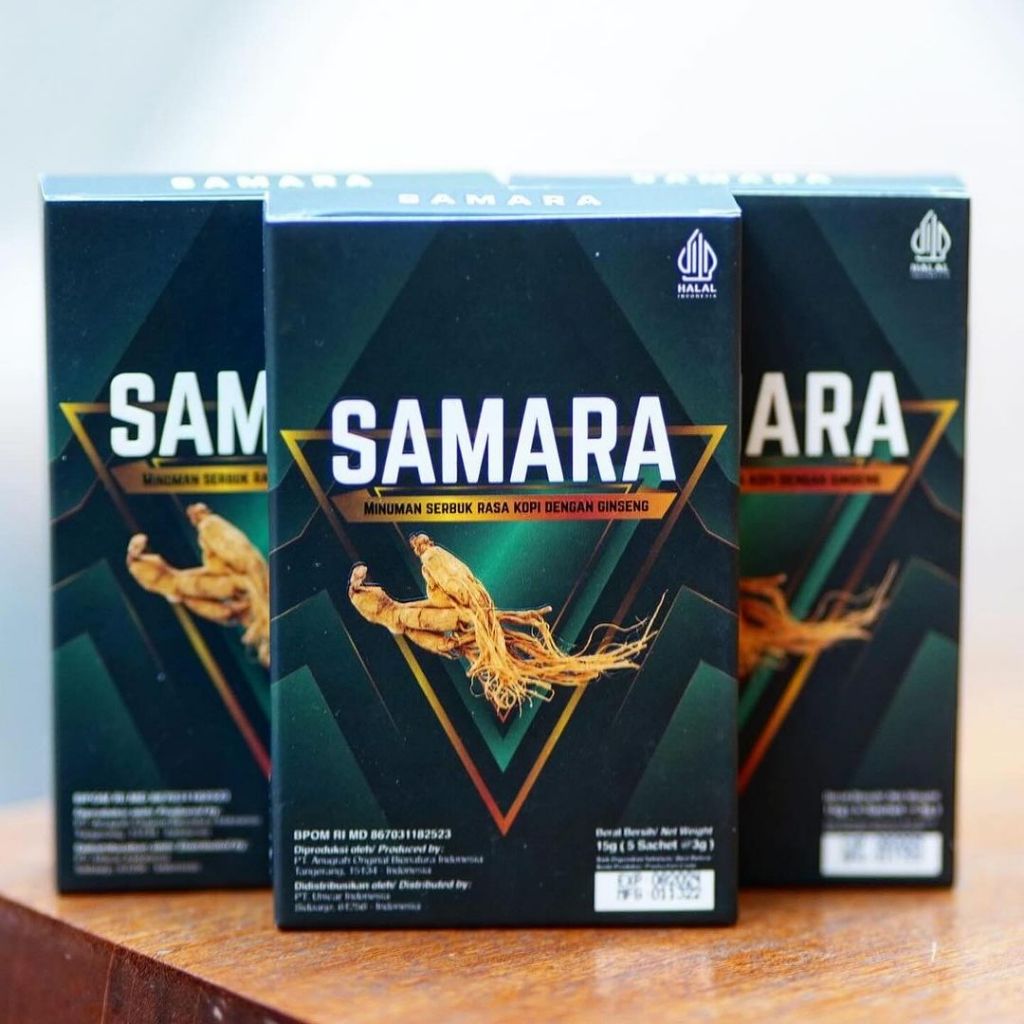 

SAMARA Minuman Ginseng 1 Box isi 10 saset