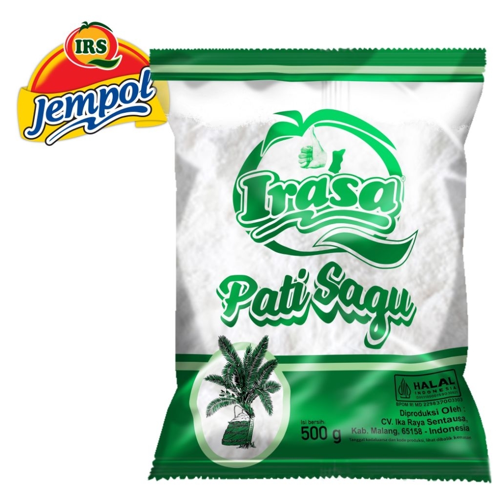 

Irasa IRS Tepung Pati Sagu 500 gram