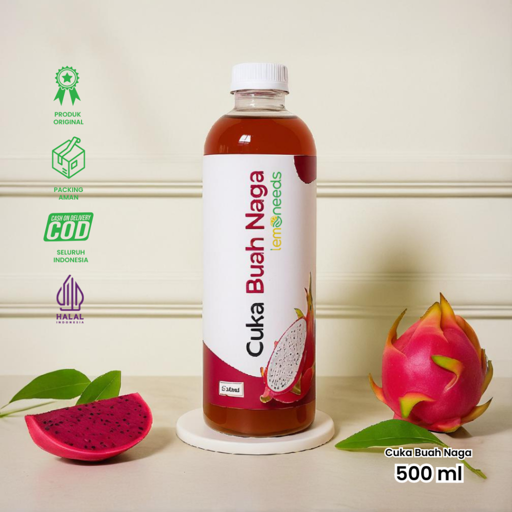 

Lemoneeds Cuka Buah Naga 500ml