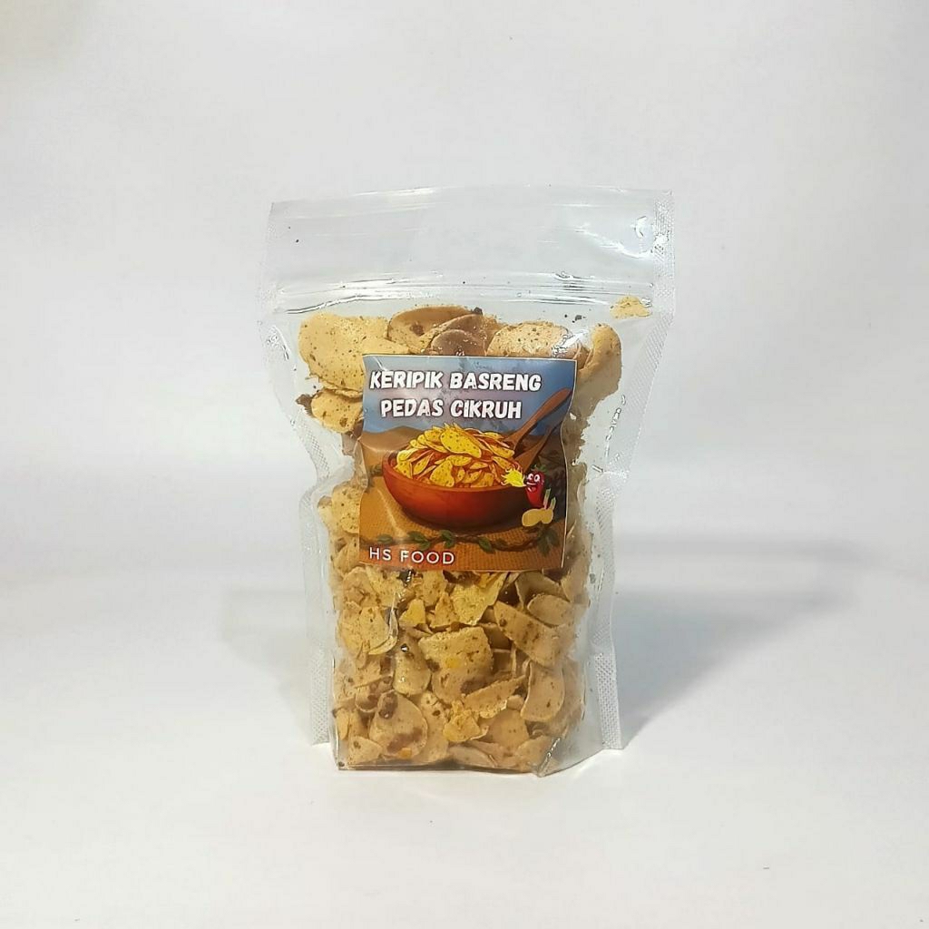 

keripik basreng koin pedas daun jeruk -cikruh