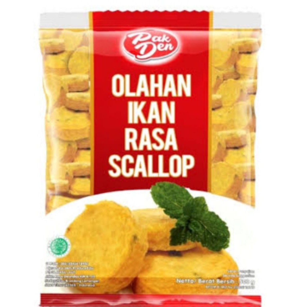 

Pak Den Scallop,Otak otak,Baso ikan,Fish tofu 500gr
