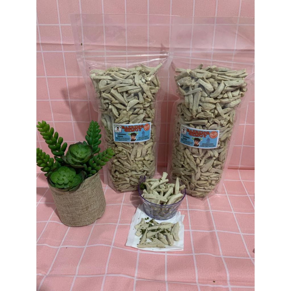 

Basreng Gemoy Pedas Gurih Daun Jeruk 1/2 KG