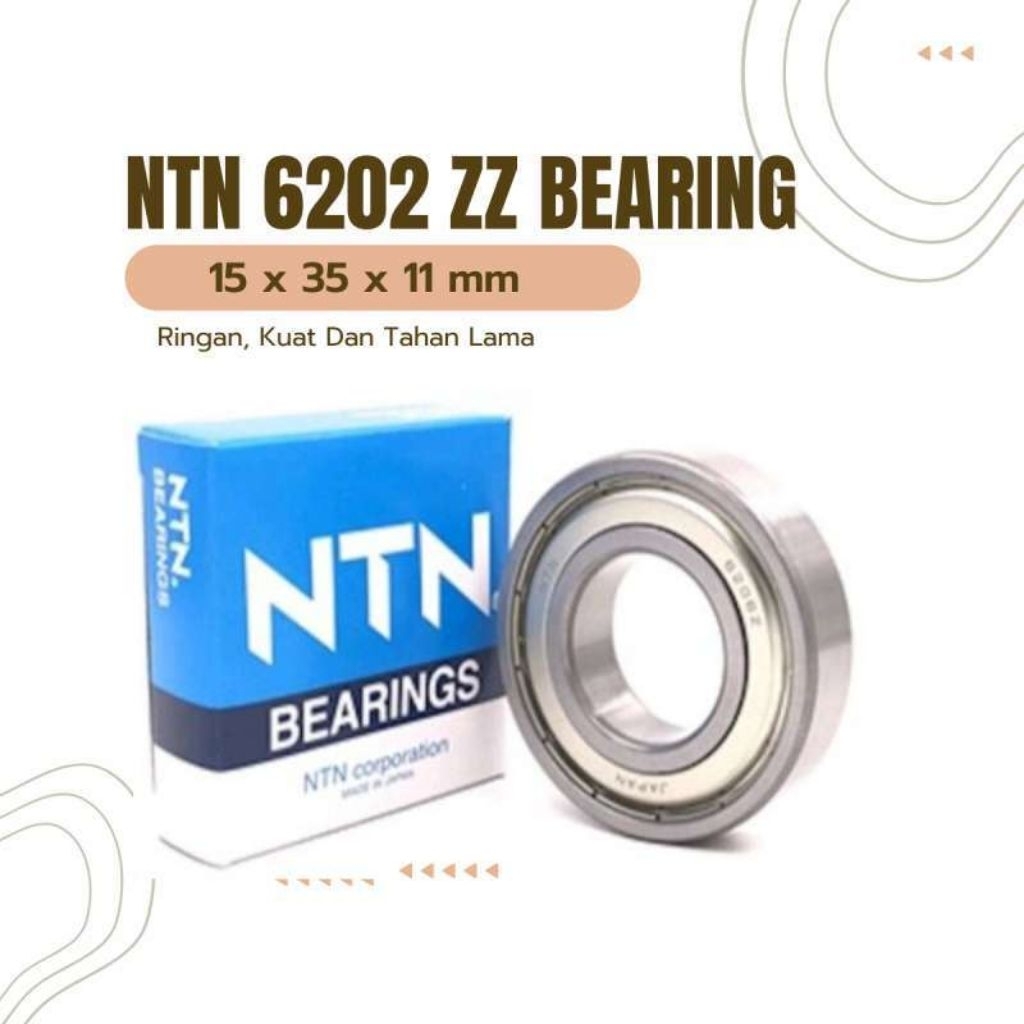 Bearing NTN 6202/laher 6202