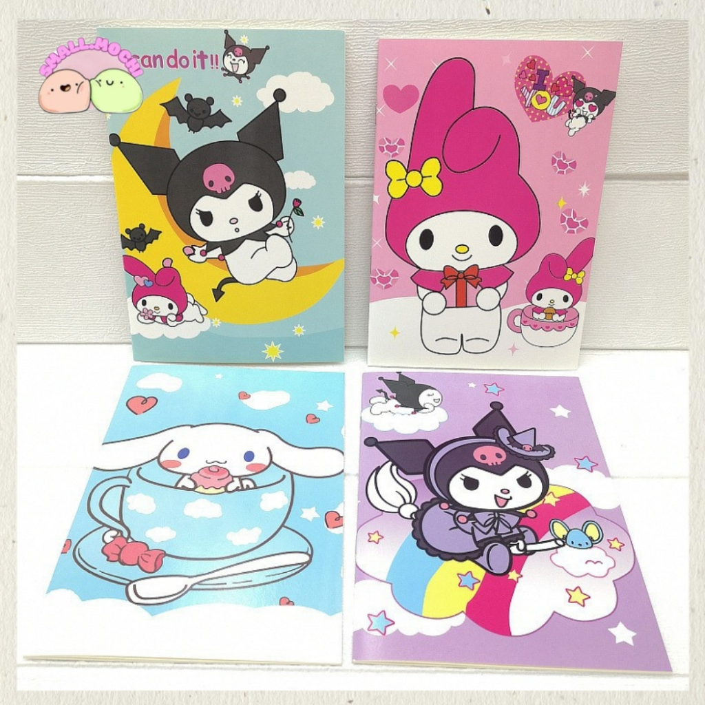 

1 Pcs Notebook Karakter Lucu Buku Catatan/ Buku Dairy Aesthetic Kertas A5 Best Seller MP29