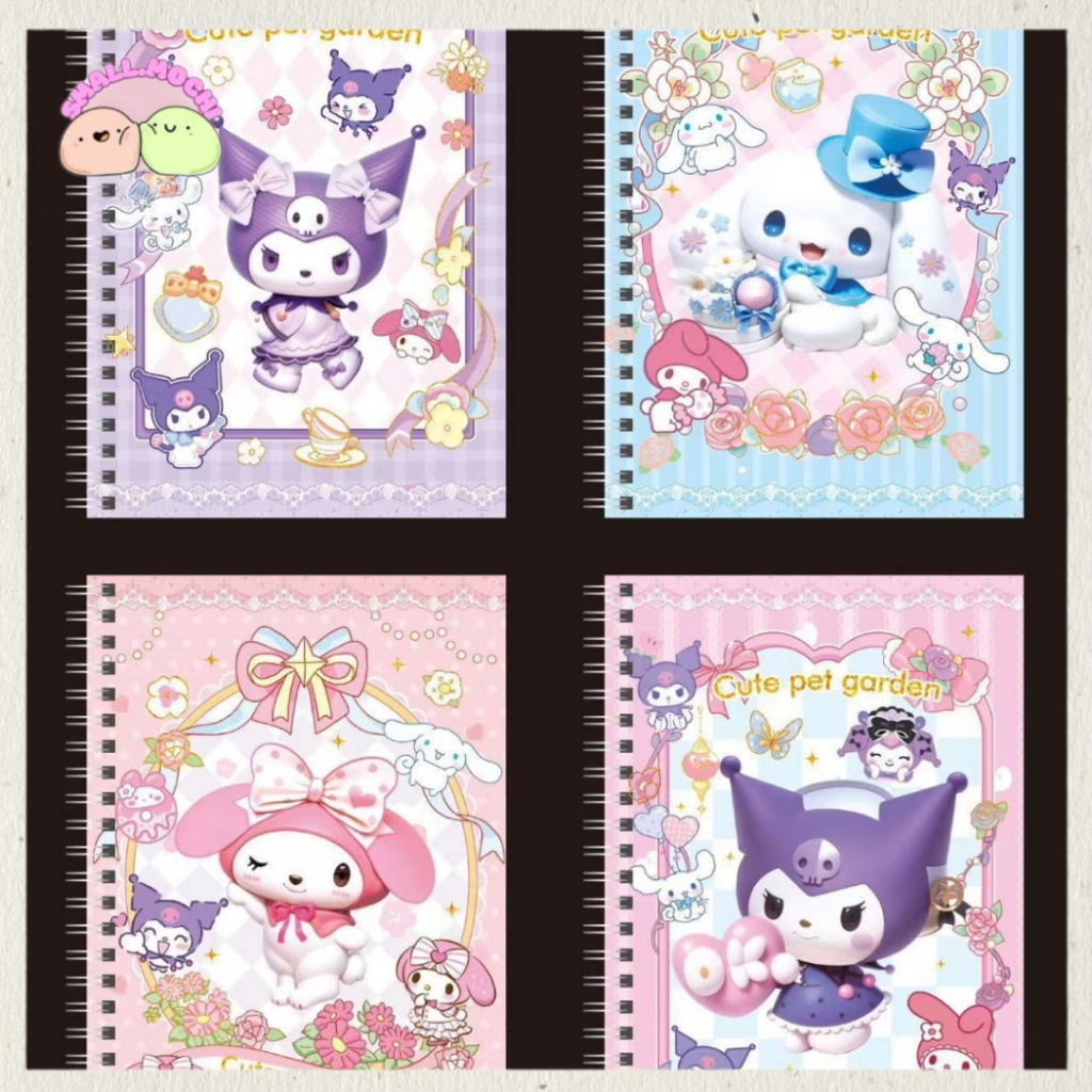 

1 Pcs Buku Dairy A5 Buku Tulis RIng Motif Labubu /Notebook Sekolah Paper Kertas Best Seller MP30
