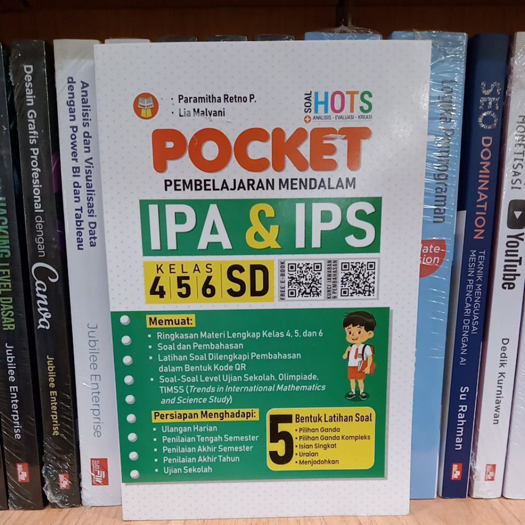 Pocket Pembelajaran Mendalam IPA&IPS Kelas 4,5,6 SD