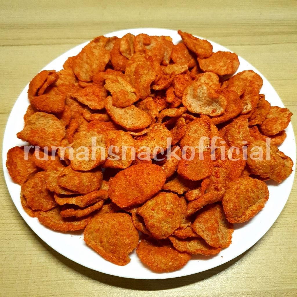 

Basreng Bulat 250 gram - Krupuk Basreng Pedas