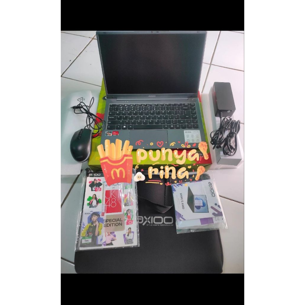 preloved Laptop Axioo hype 5 AMD RYZEN