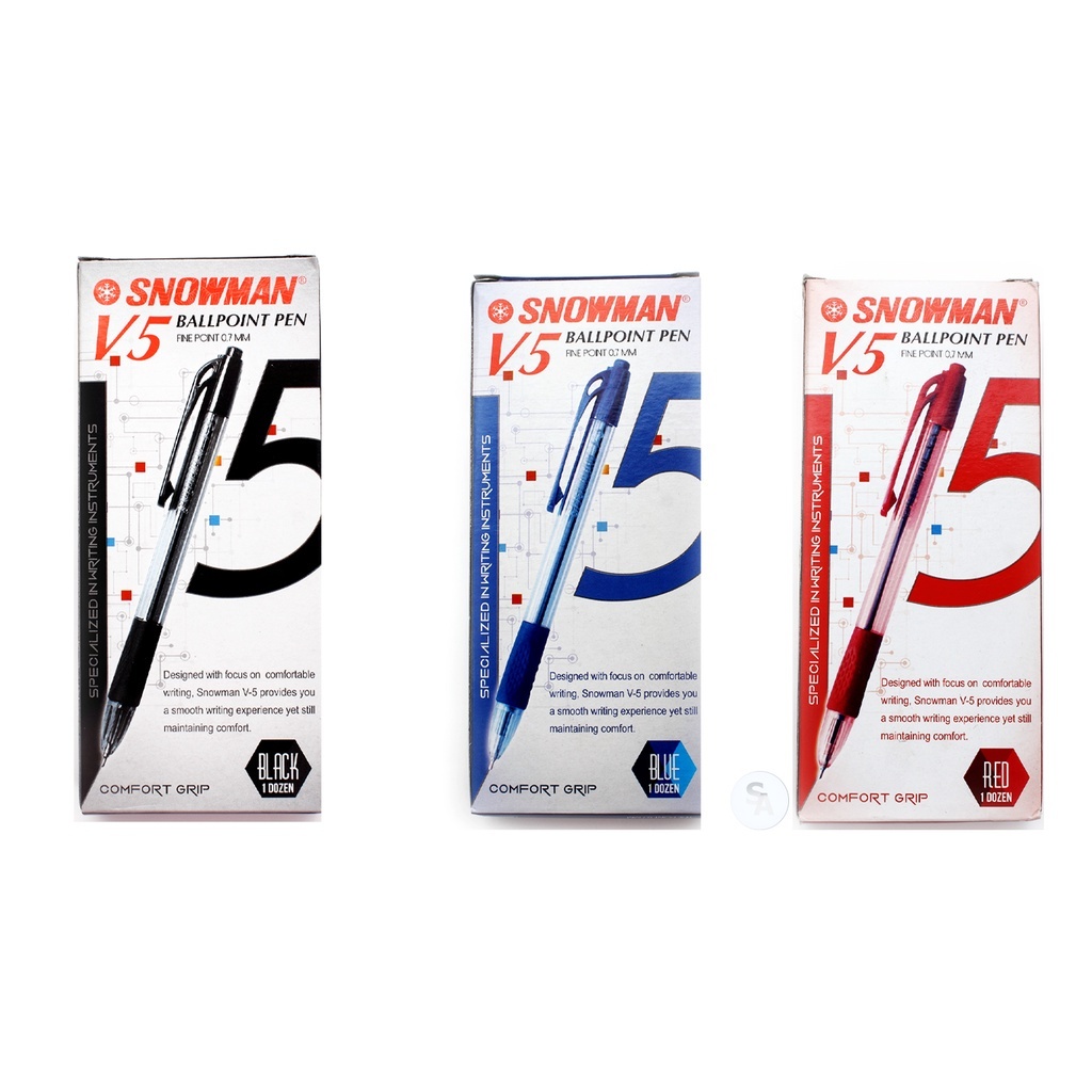

Pulpen Bolpen Snowman V5 0.7 mm - 1 Pack