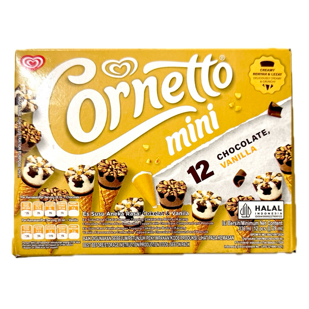 

Walls Cornetto Mini Disc Chocolate Vanilla