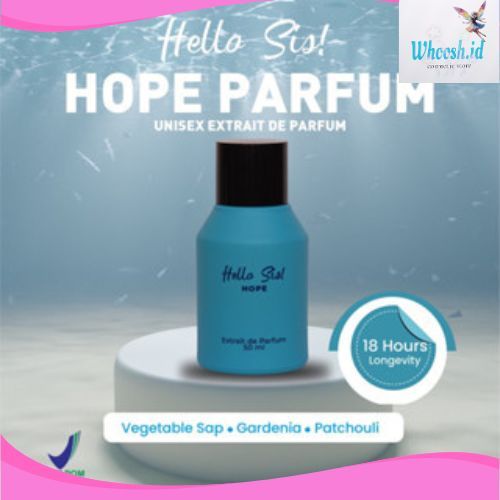 HELLO SIS EXTRAIT DE PARFUME HOPE 50ml ~ Parfum Tahan 14 jam