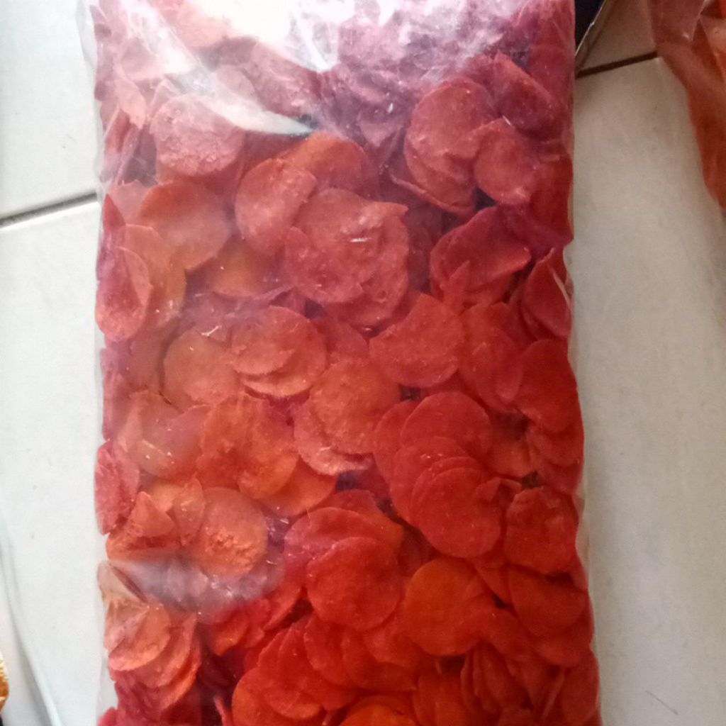 

krupukKentang kecil balado