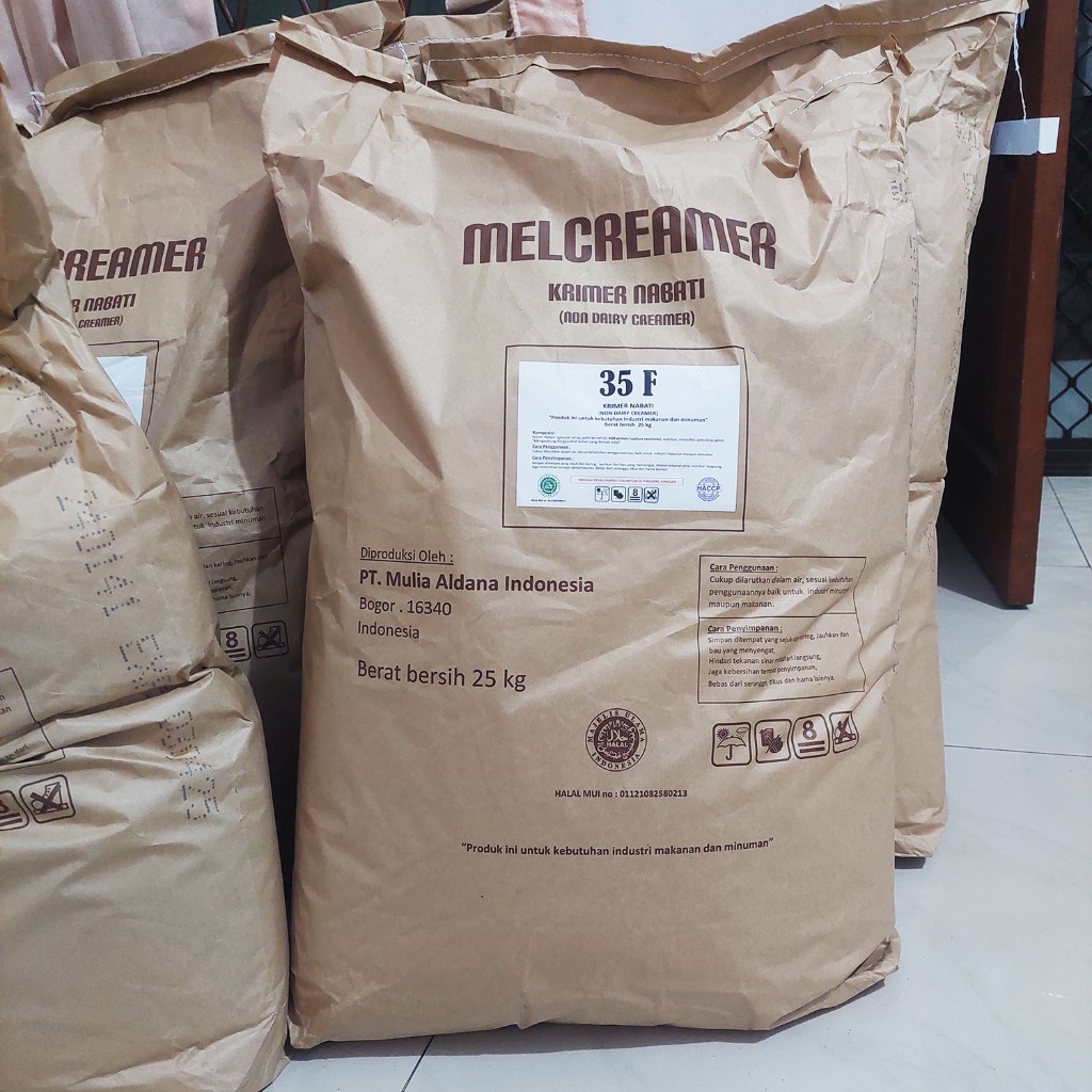 

Creamer Powder - Bubuk Creamer 35F MelCreamer / Mel Creamer 25kg - Gosend Only!!!