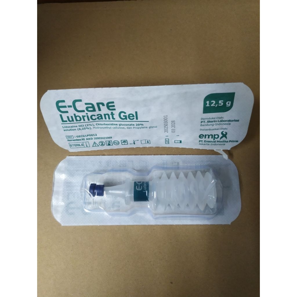 E Care gel catheter  12.5g