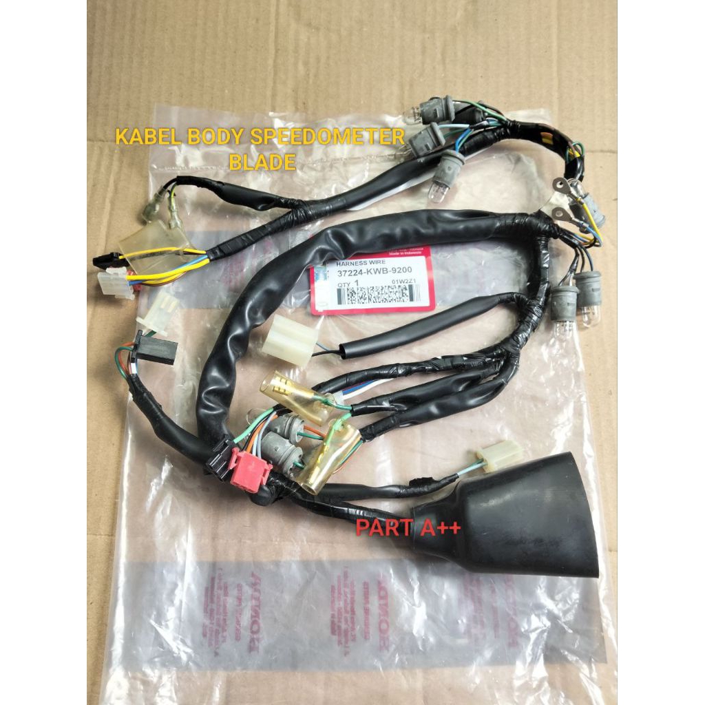 KABEL BODI SPEEDOMETER HONDA BLADE REVO ABSOLUT KWB