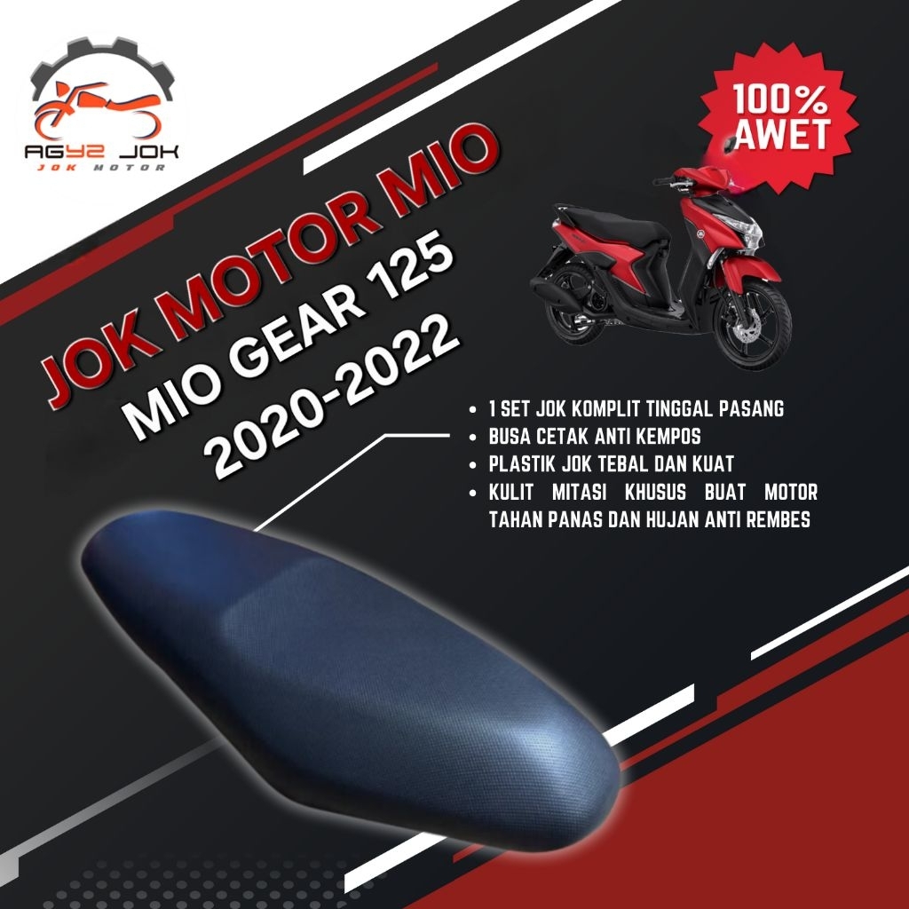Jok motor gear 125 jok yamaha mio gear 2020-2022