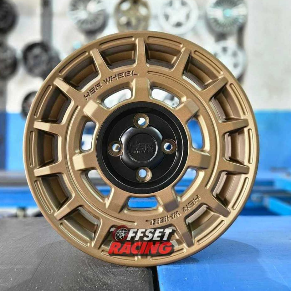Velg R16 Lebar 7 Jazz Agya Ayla Datsun Brio Velg Mobil HSR MENTAWAI Ring 16 Lubang 4