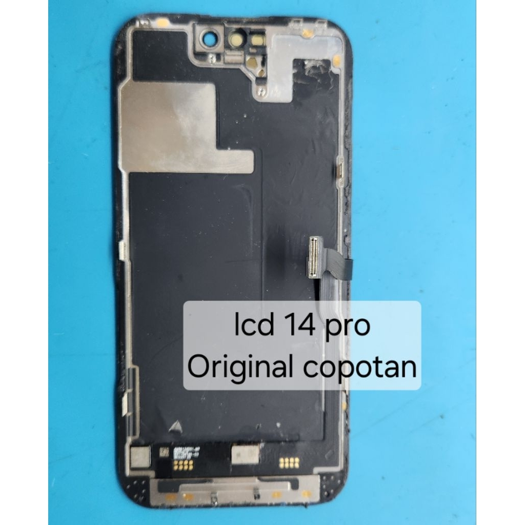 lcd iphone 14 pro original minus layak pakai