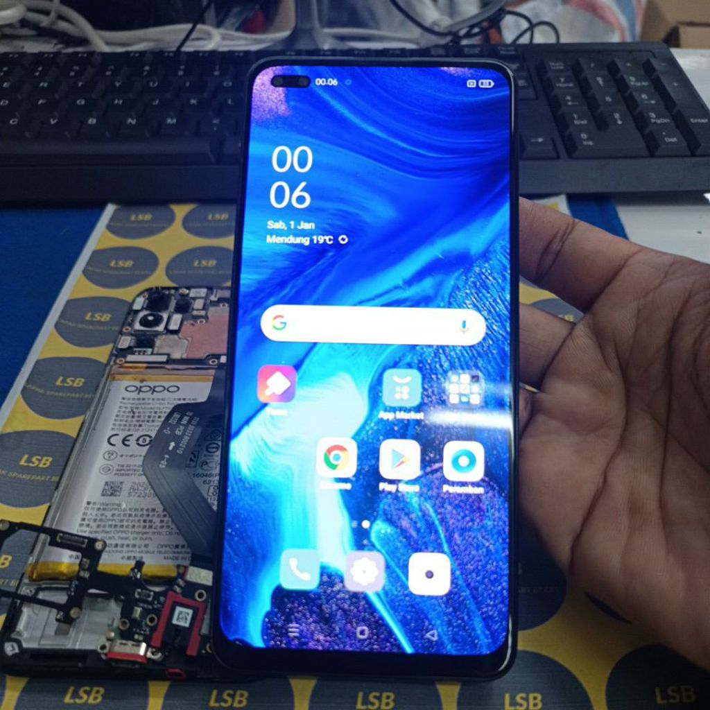 LCD TOUCHSCREEN OPPO RENO 4 ORIGINAL COPOTAN