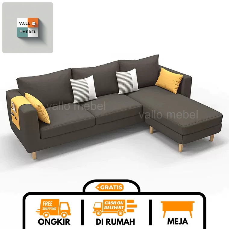 Sofa Minimalis Ruang Tamu Kecil Sofa L Desain Unik