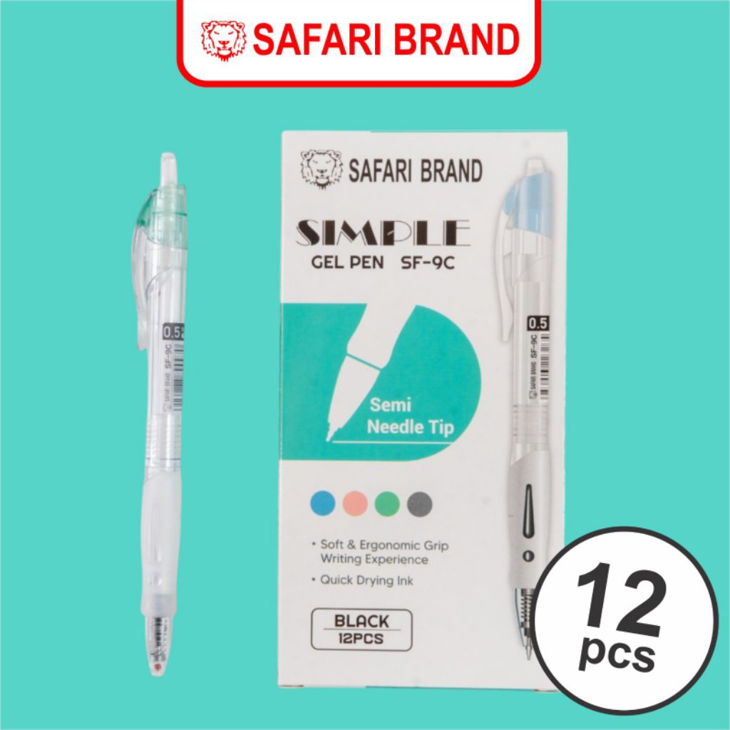 

(BULPEN SAFARI SIMPLE SF-9C) Bulpen Clik Gel Reteactable Cloud Grip Me