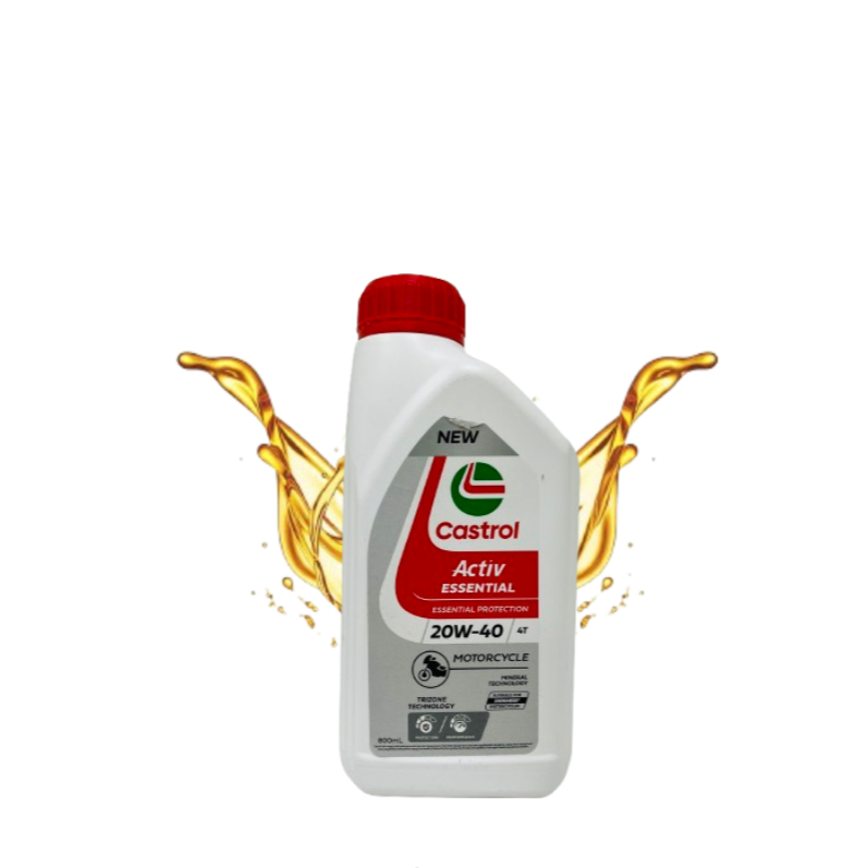 CASTROL ACTIV 4T 0,8Liter 20w-40 CASTROL GO 4T 800ML