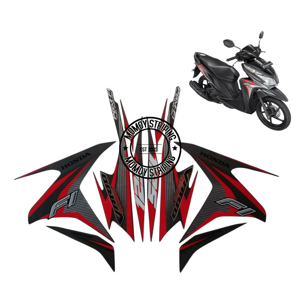 STIKER STRIPING VARIO TECHNO 125 2014