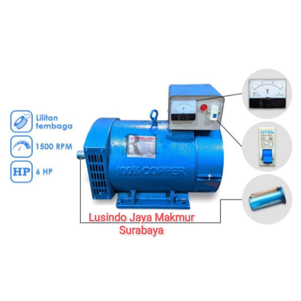 ALTERNATOR GENERAL 5KW 5 KW DINAMO