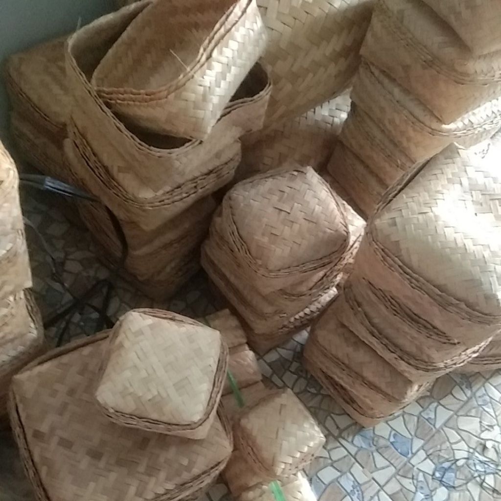 Grosir Besek Bambu Murah Berkualitas Box Souvernir Nasi Berkat Souvernir
