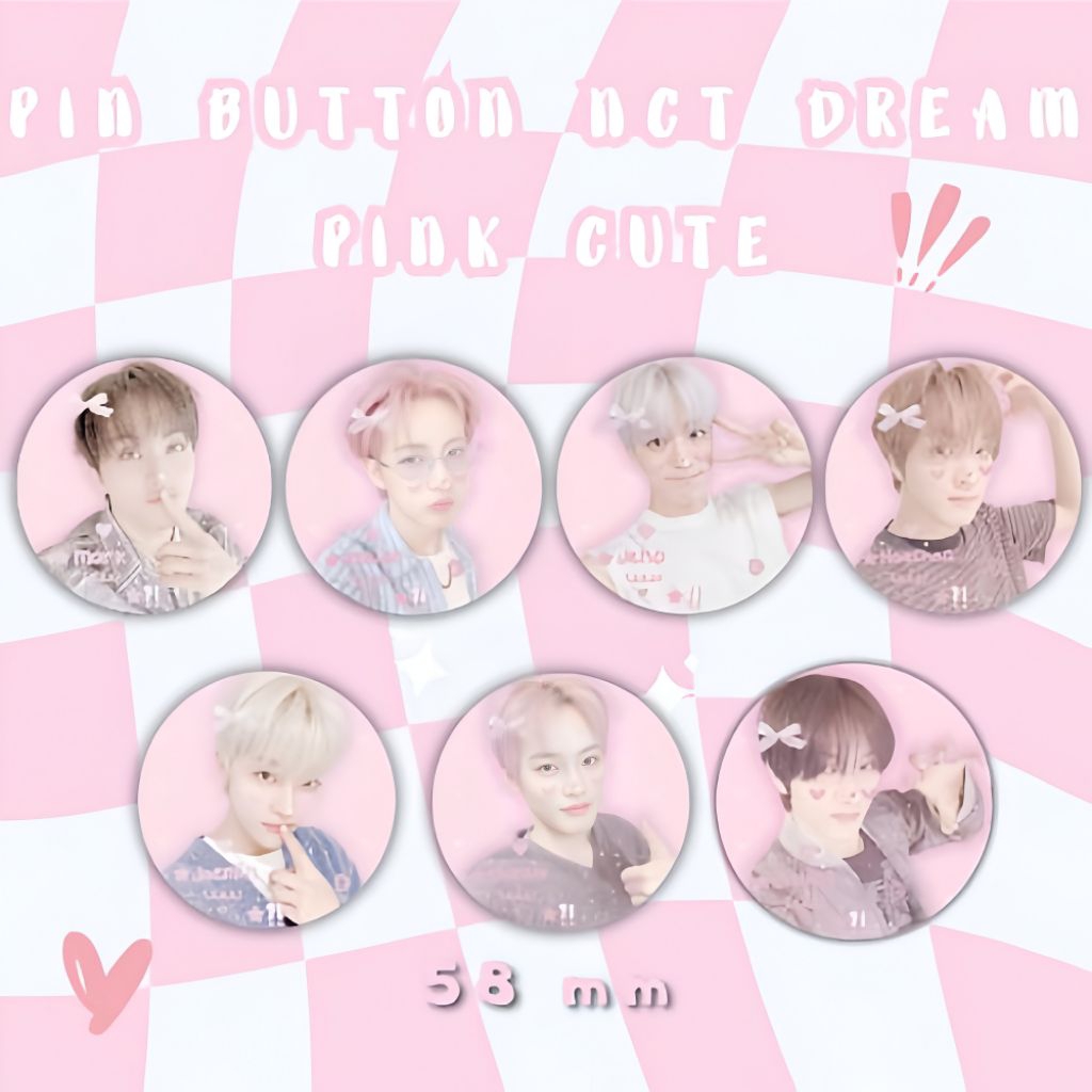 pin button nct dream cute