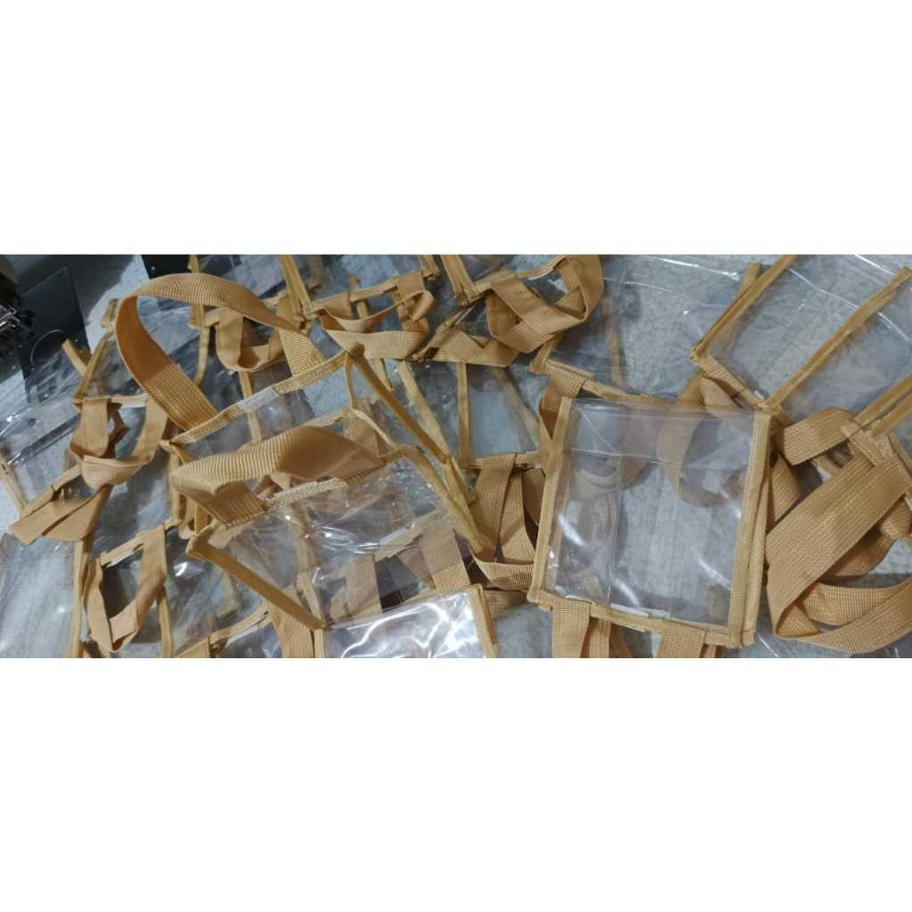 tas tenteng mika tebal/souvenir mika/tas mug/tas mini/goodies bag mika/tote mika/custom mika