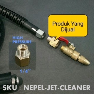 Nepel Konektor selang jet cleaner / Nepel sambungan jet cleaner AC