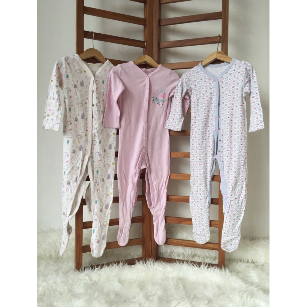 Jumper Sleeping Suit Mothercare set 3pcs
