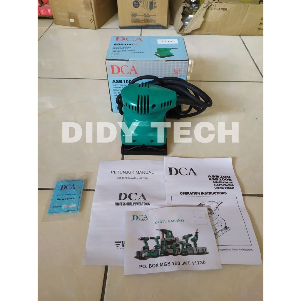 MESIN AMPLAS DCA ASB100