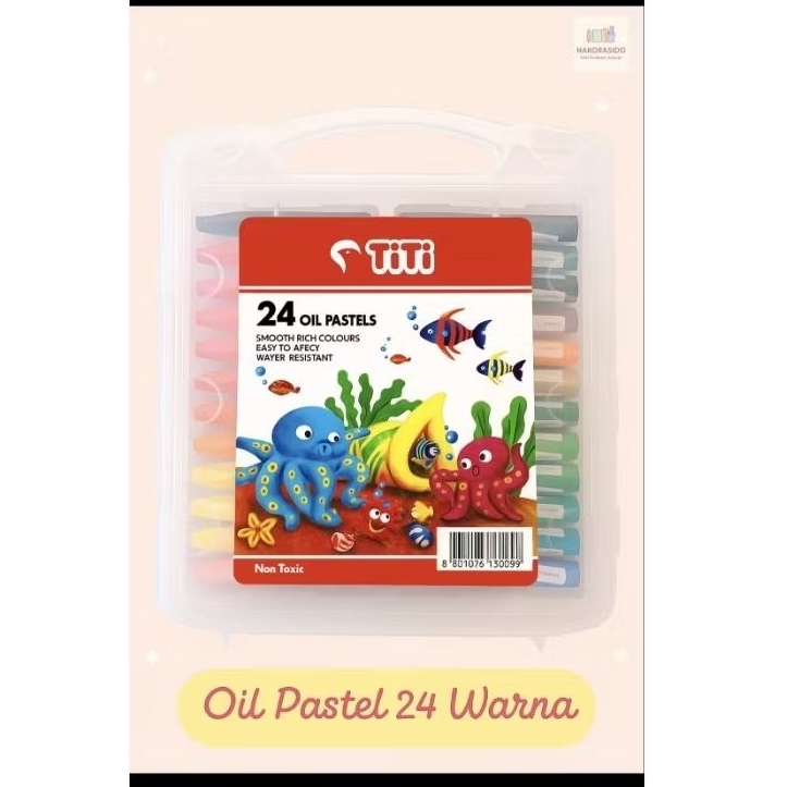 

Crayon titi isi 24 (oil pastel) - crayon lucu anak anak