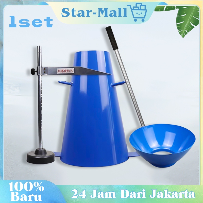 1set Slump Test / Alat Slump Test Set / Corong Slump Test Beton