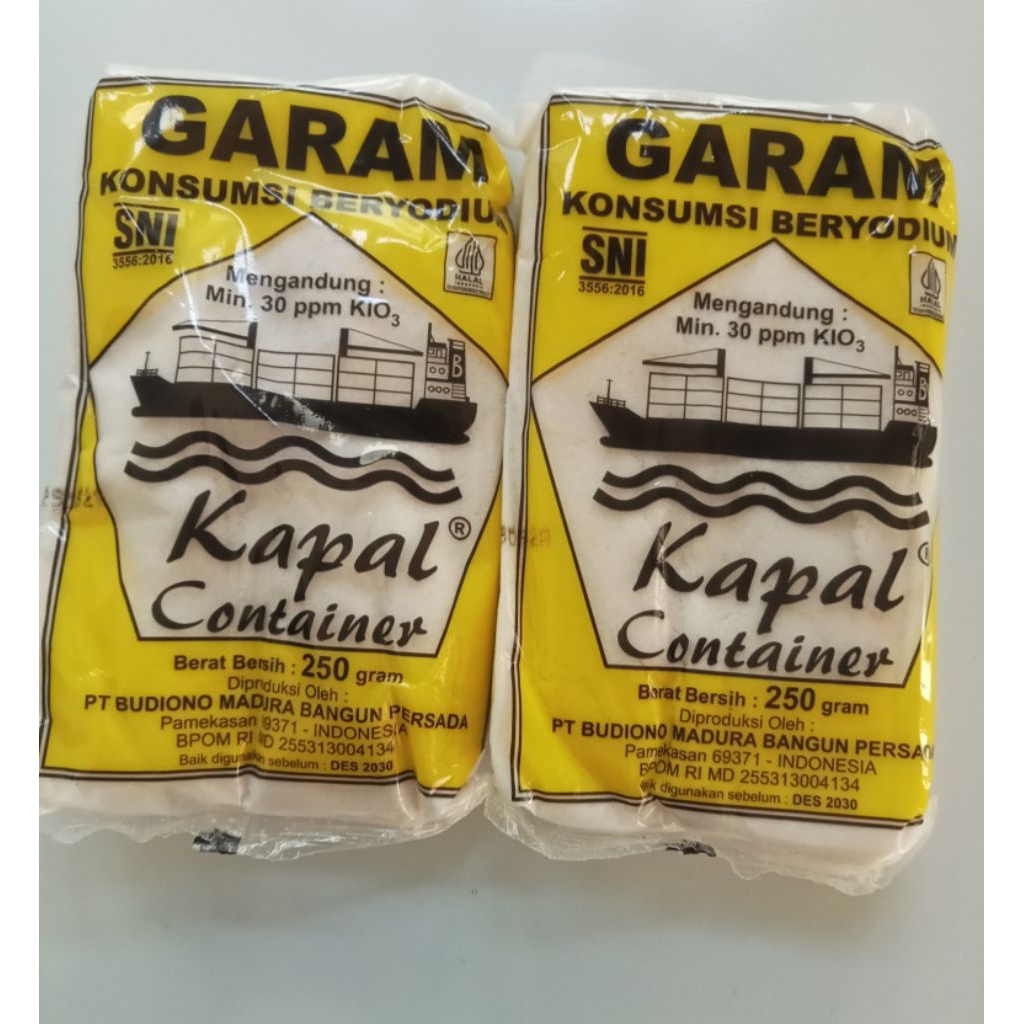 

Garam Dapur Beryodium 250gr
