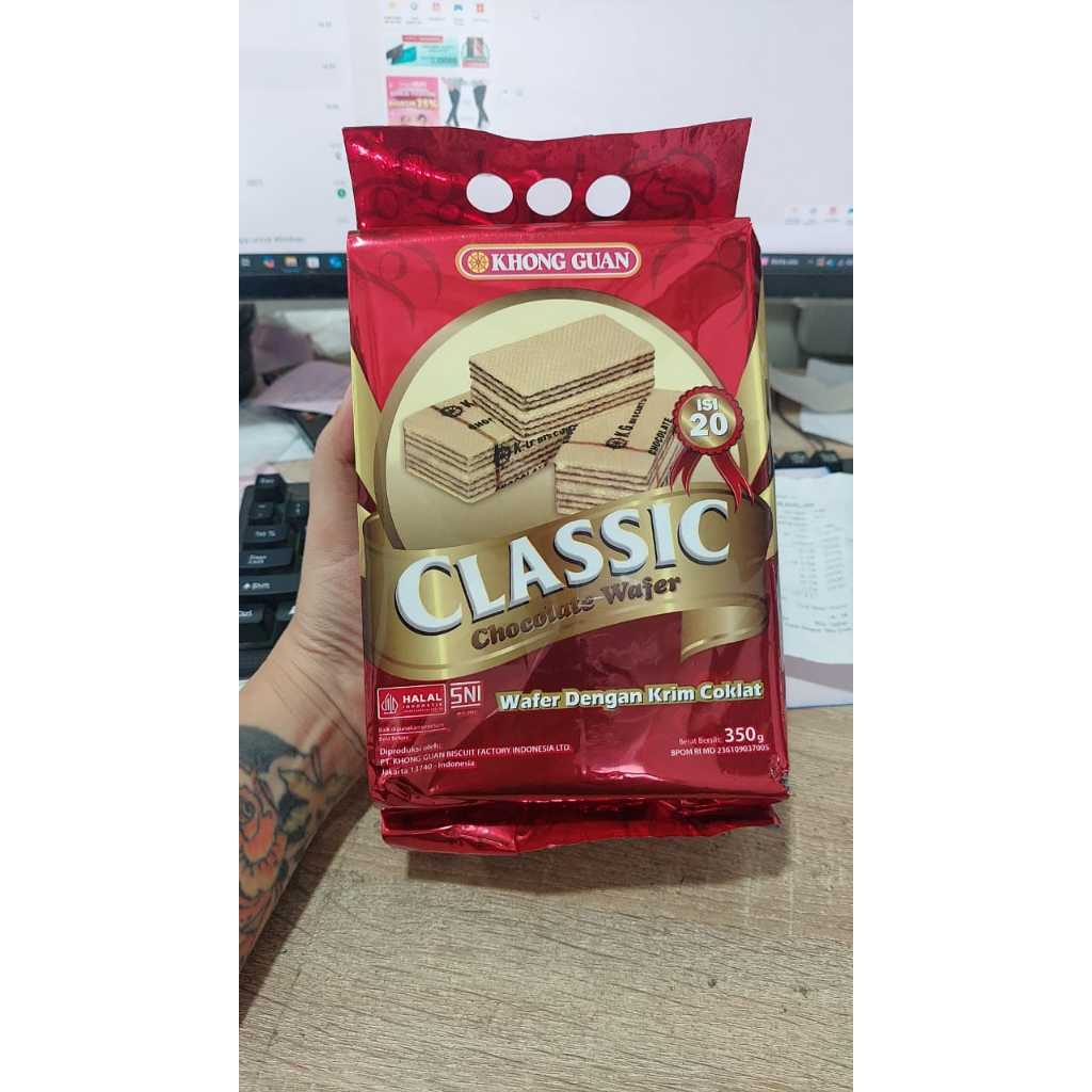 

KHONG GUAN CLASIC WAFER 350GR