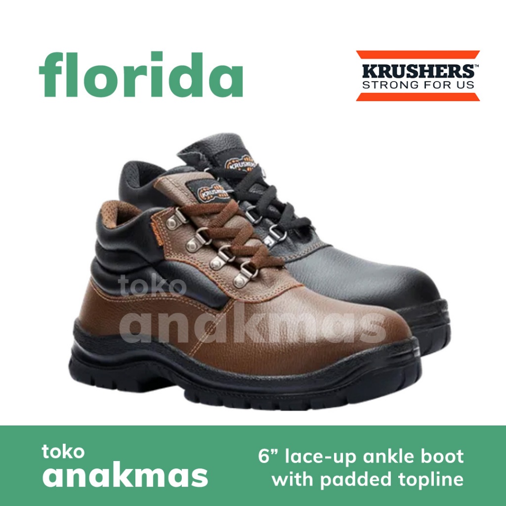 Sepatu Krusher Boots Safety Shoes FLORIDA