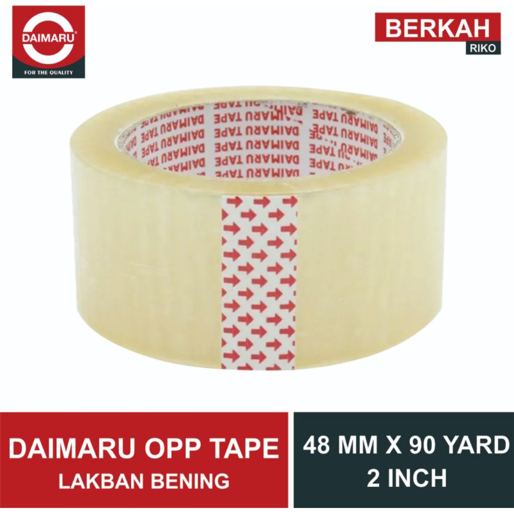 

isolasi bening daimaru 48mmx90yard