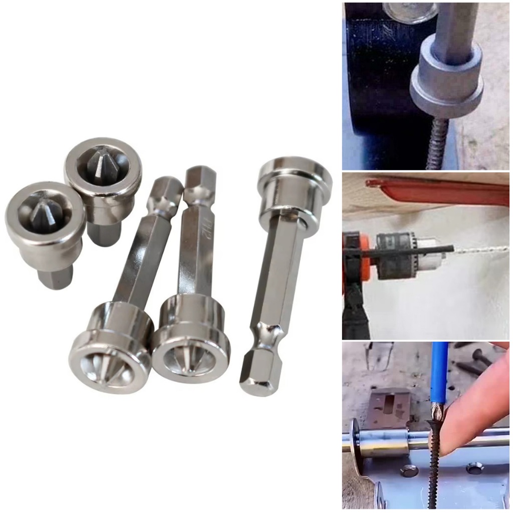 25/50mm Hex shank adapter / Mata obeng hexagonal set / mata obeng hex shank magnetik