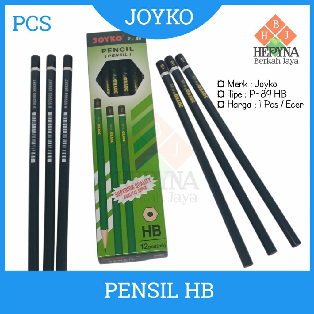 

Pencil / Pensil Joyko P-89 HB / 1 pcs (satuan)